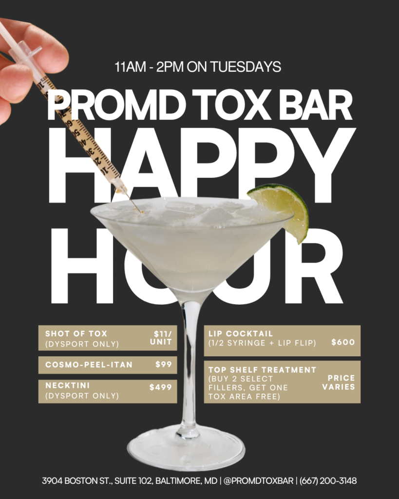 ProMD Tox Bar Happy Hour