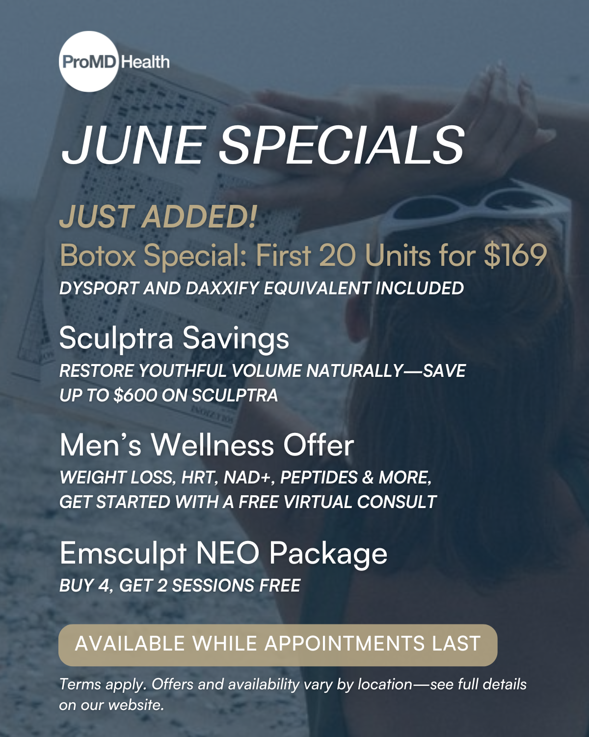 ProMD Health June Specials