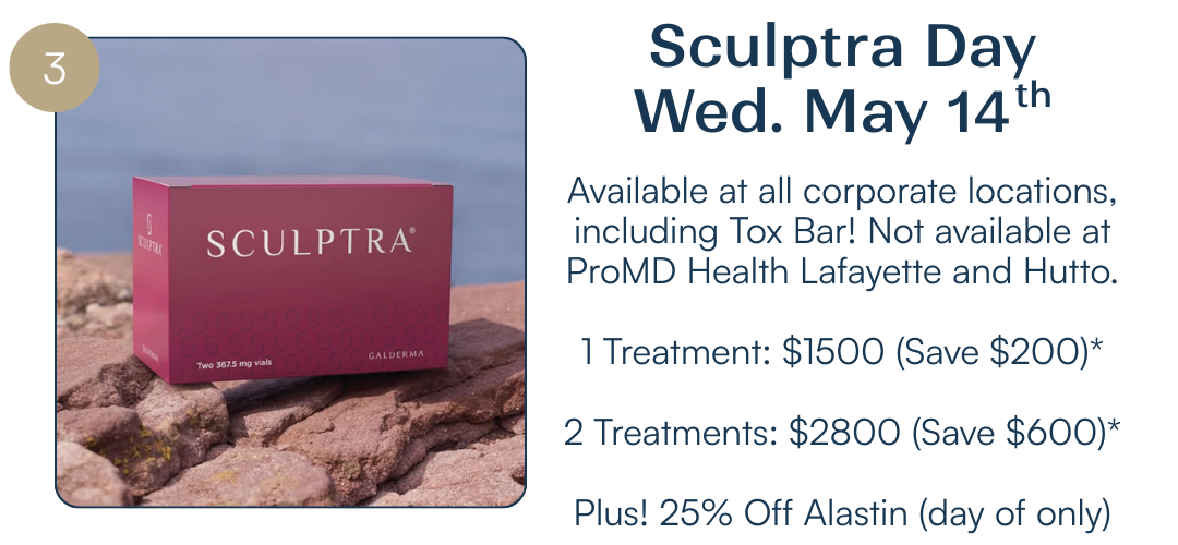 Sculptra Event May Special