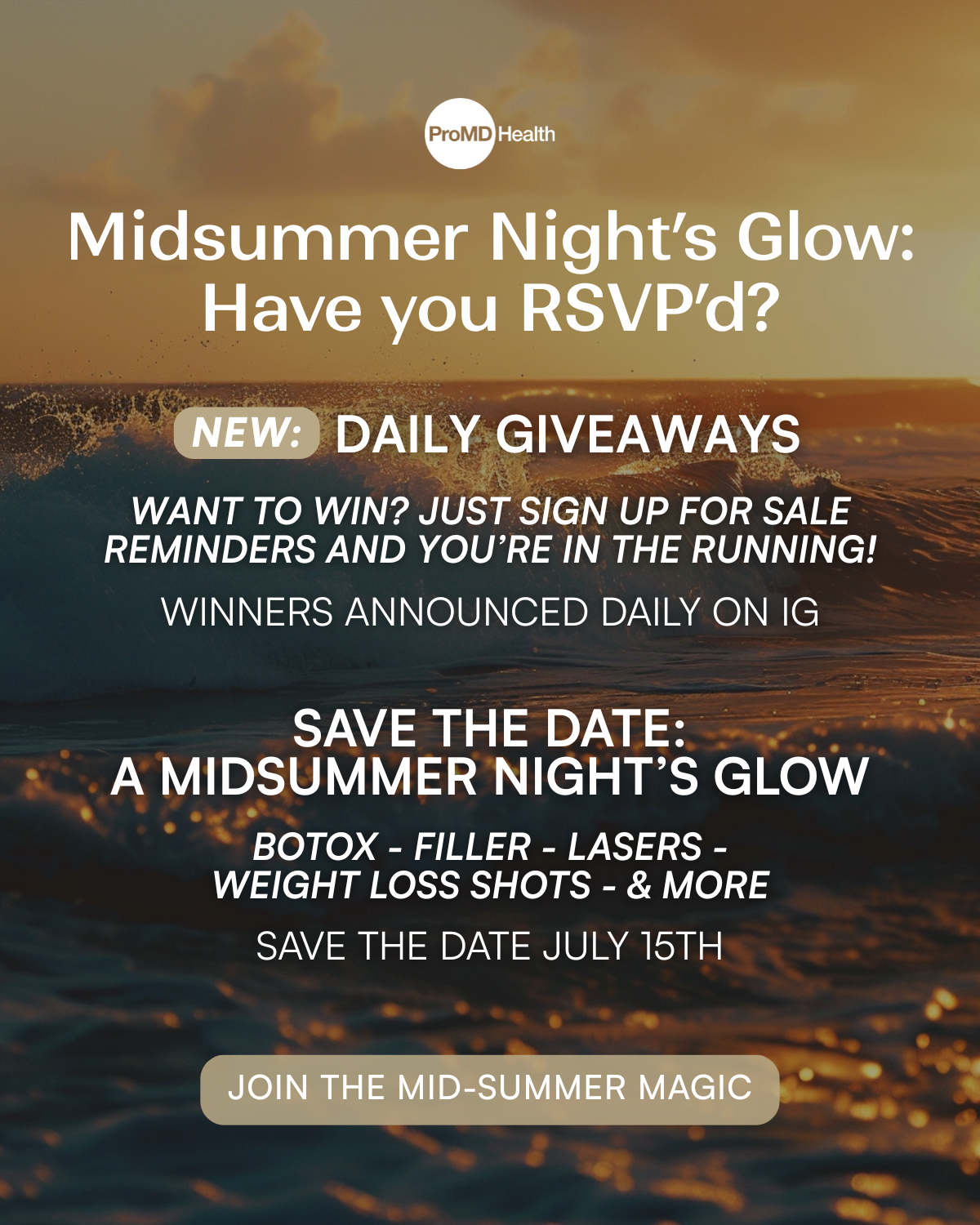 Summer Event Popup Giveaways