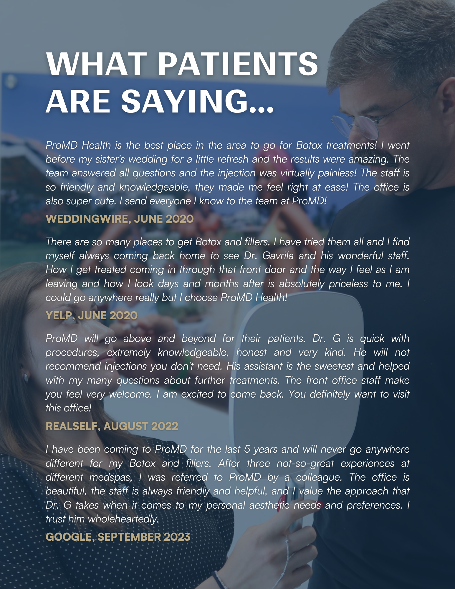 Reviews Page