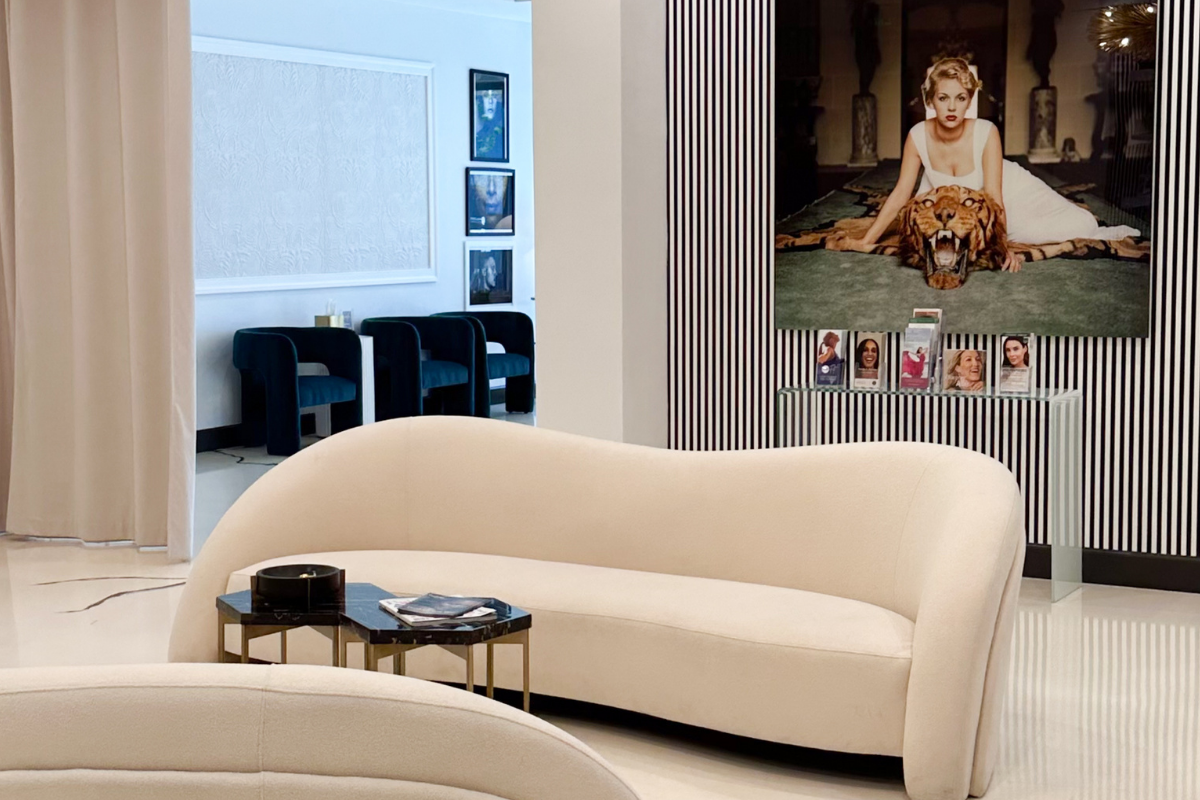 Inside the ProMD Health Tox Bar, a boutique aesthetics and skincare lounge